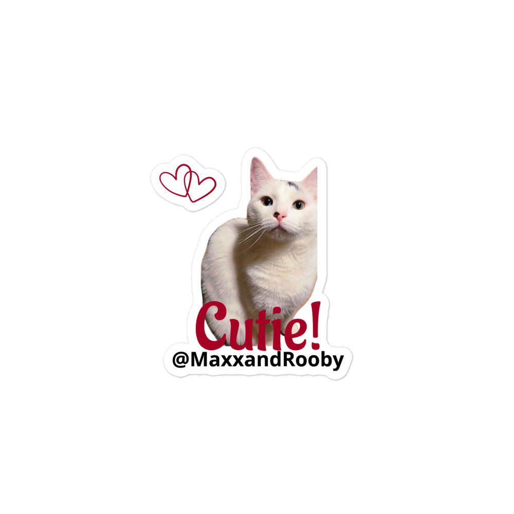 Maxx Cutie Bubble-free stickers