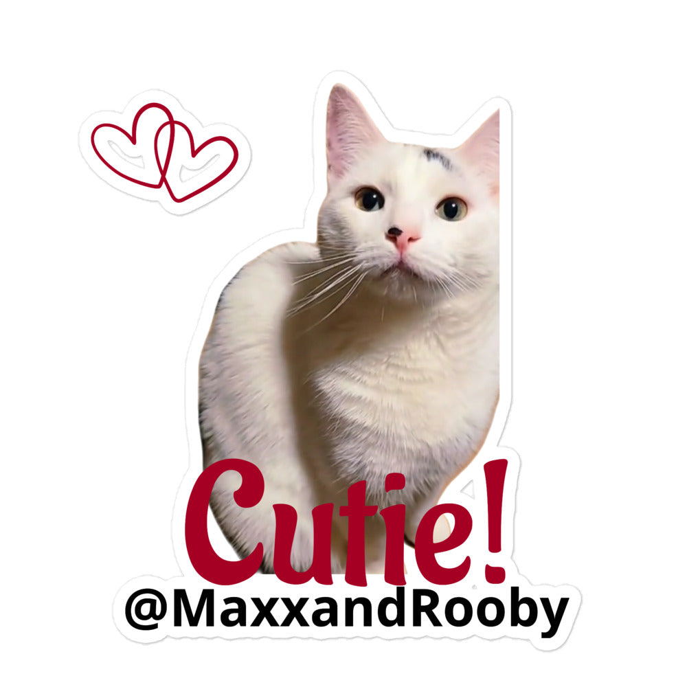 Maxx Cutie Bubble-free stickers