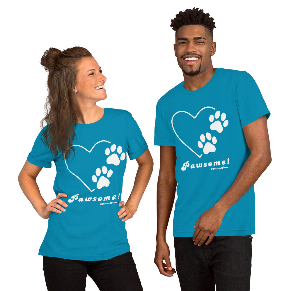 Pawsome Unisex t-shirt