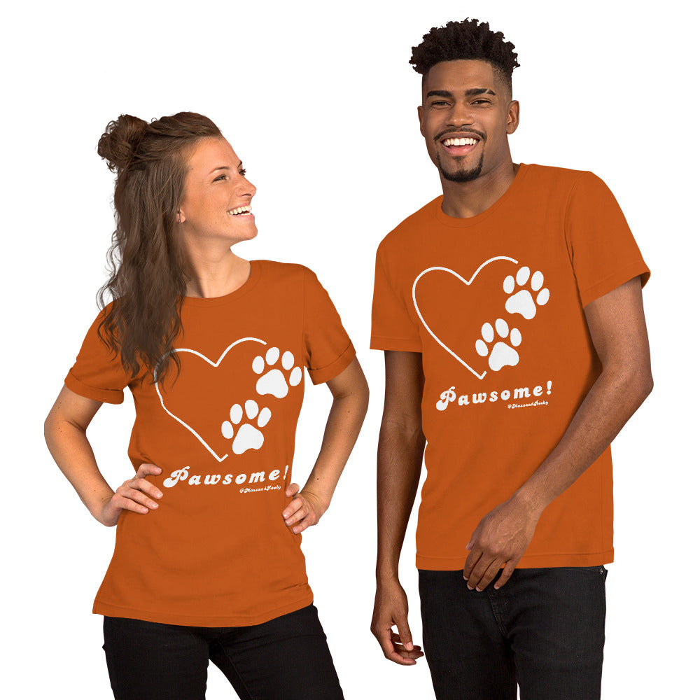 Pawsome Unisex t-shirt