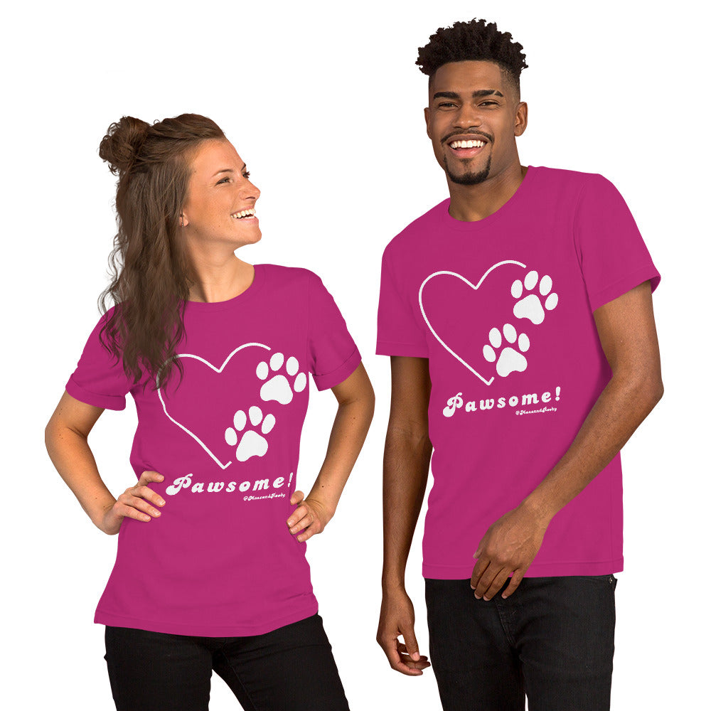 Pawsome Unisex t-shirt