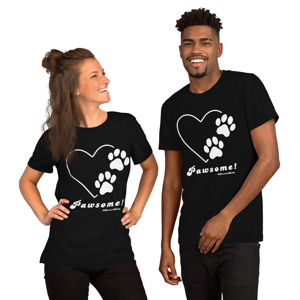 Pawsome Unisex t-shirt