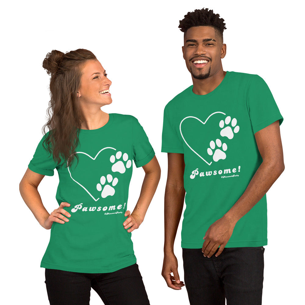 Pawsome Unisex t-shirt