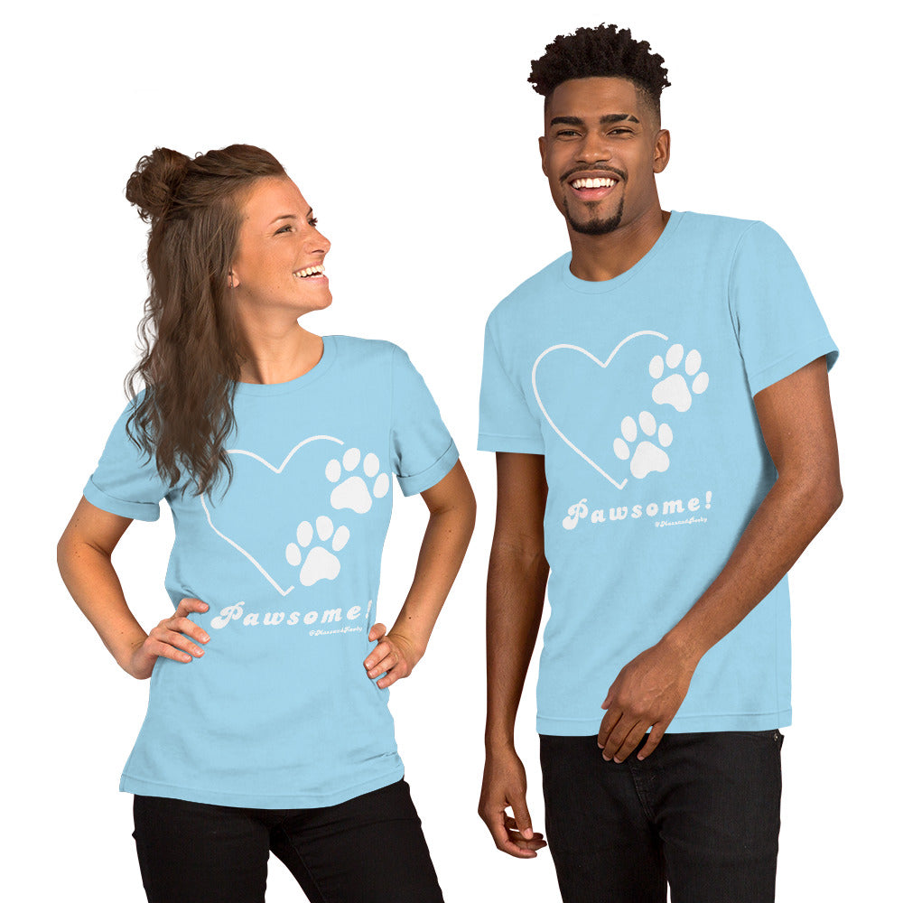 Pawsome Unisex t-shirt