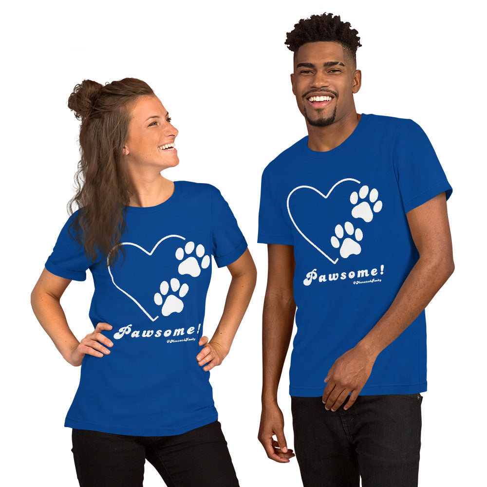 Pawsome Unisex t-shirt