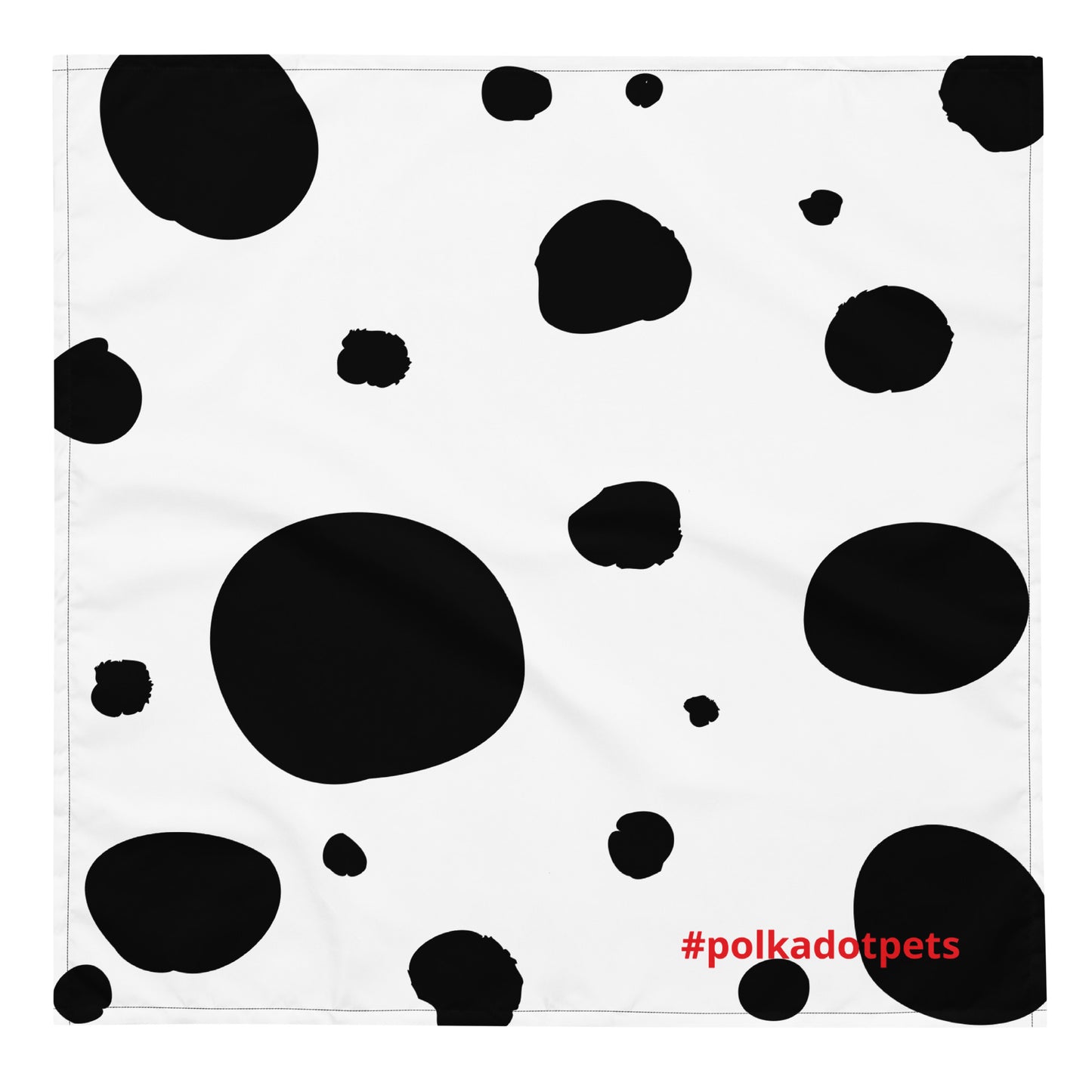 #polkadotpet All-over print bandana